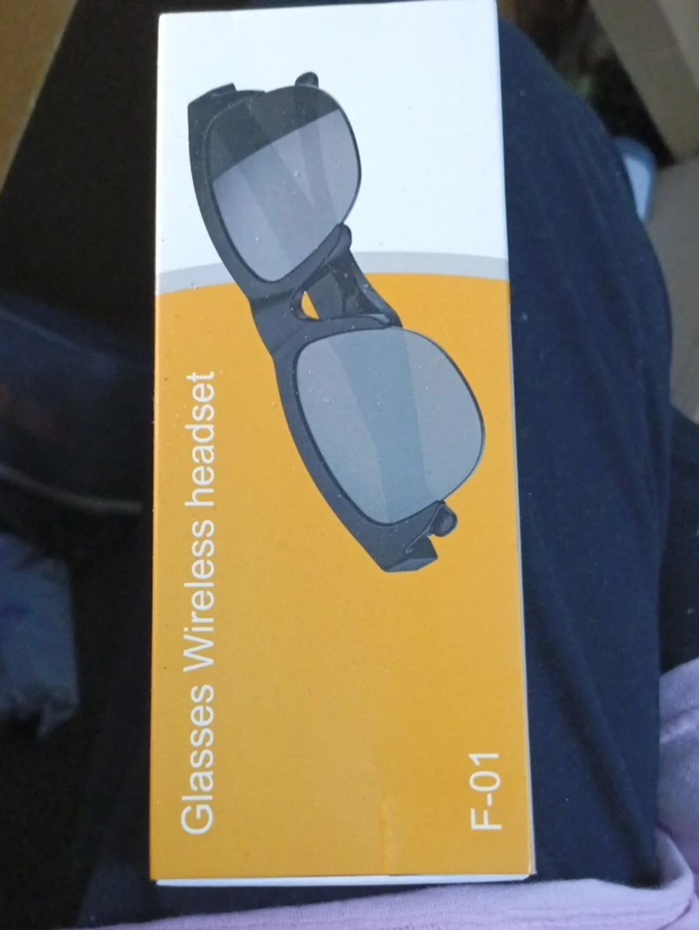 Wireless Glasses Headset F-01 - Black